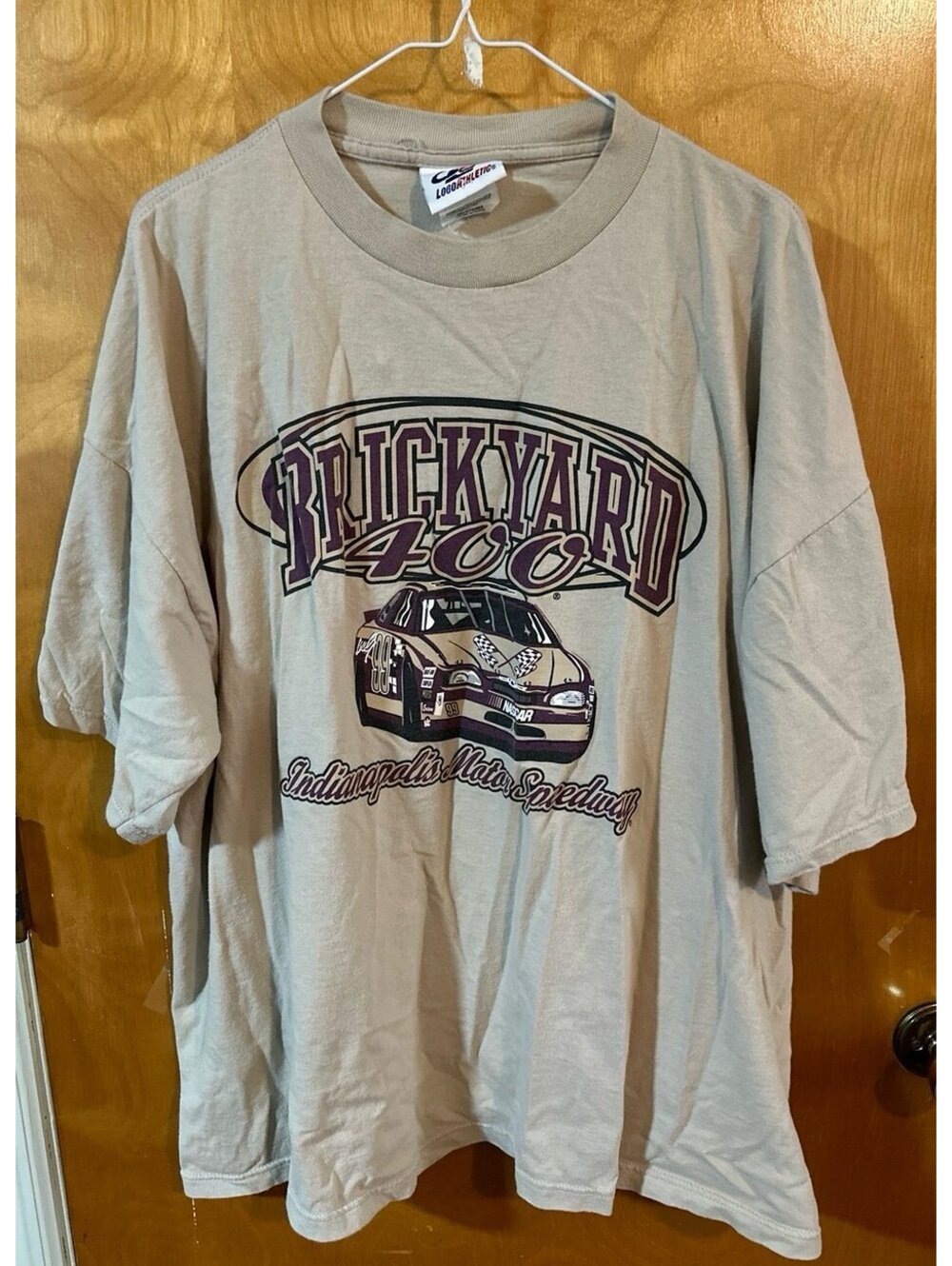 VTG Logo athletic Brickyard box 400 Indianapolis Motor Speedway tshirt size XXL